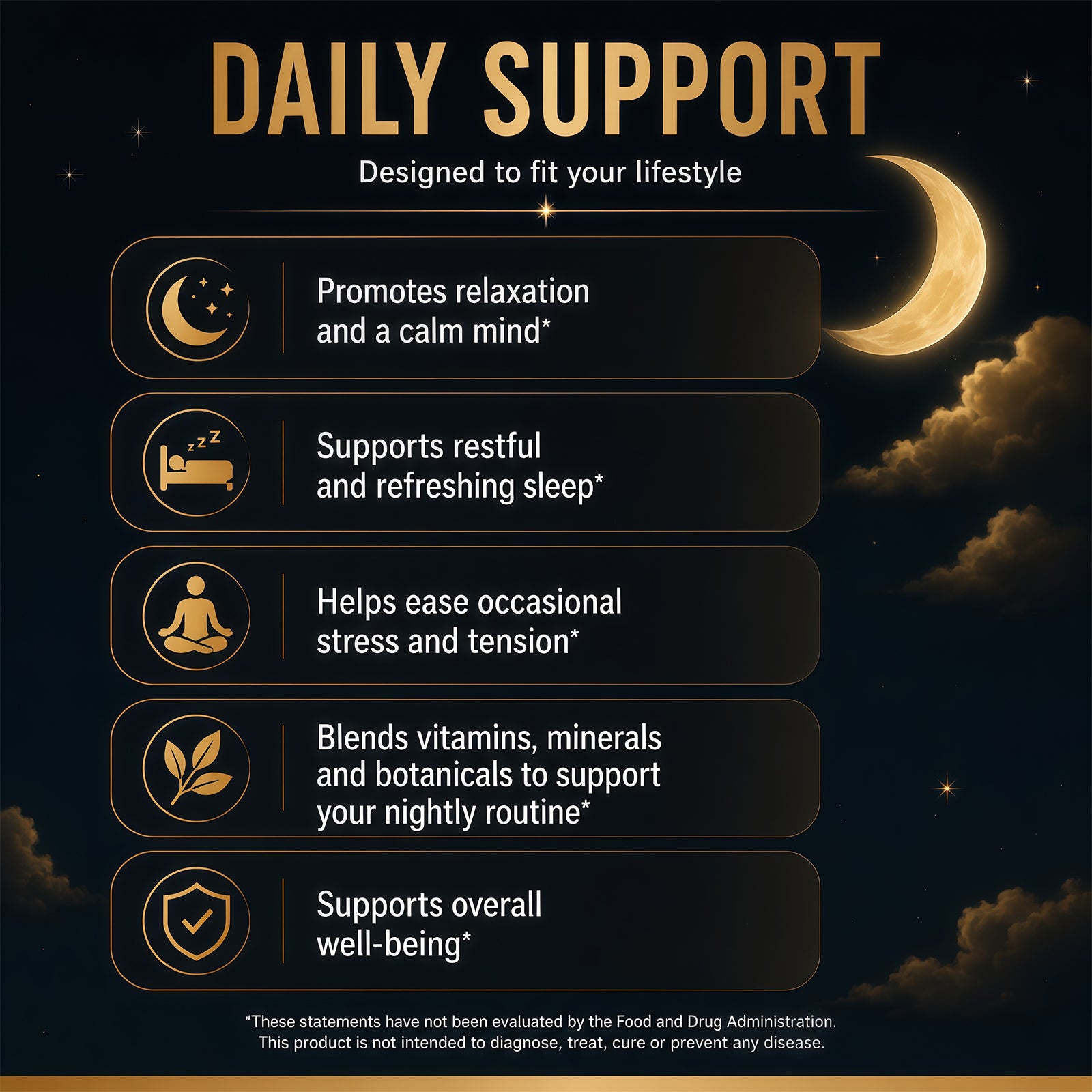 LIIFE DeepCalm Relaxation & Sleep Supplement with KSM-66 Ashwagandha, GABA, L-Theanine & 5-MTHF Folate, Supports Calm Mood & Healthy Sleep Cycle, 60 Veggie Capsules
