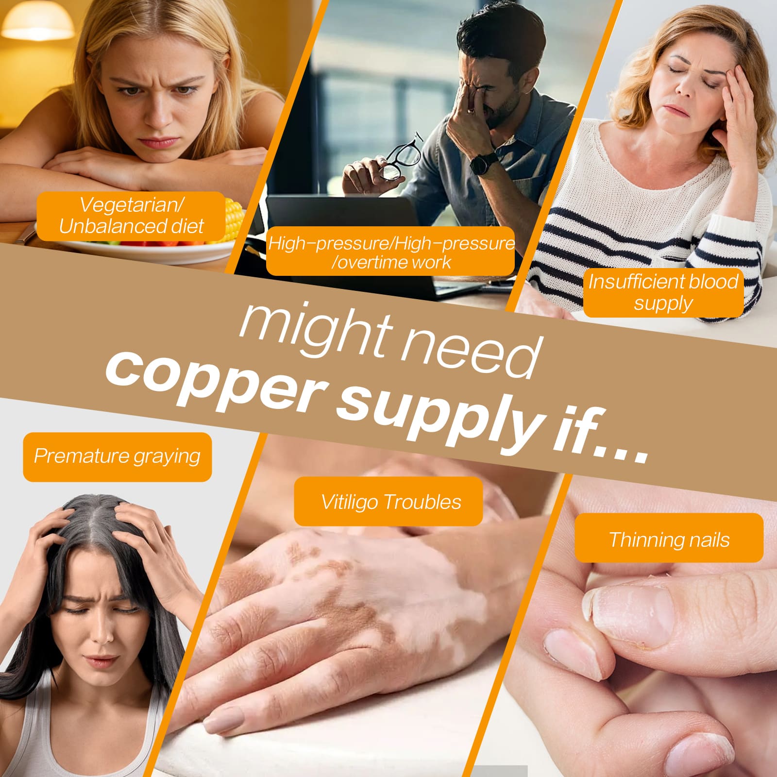 LIIFE Albion Chelated Copper 2.5mg, Copper Supplements, Supporting Red Blood Cells, Collagen, and Energy Production, 120 Veggie Capsules